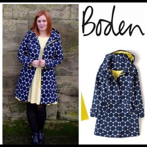 Boden Rainy Day Mac Polka Dot jacket